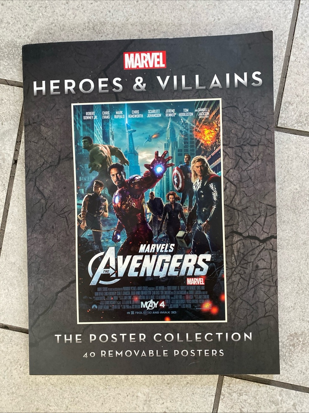 Marvel Avengers Heroes & Villains Poster Collection - Thor Iron Man